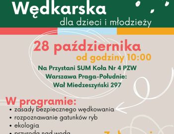 Szkółka Wędkarska - zajęcia 28 październik